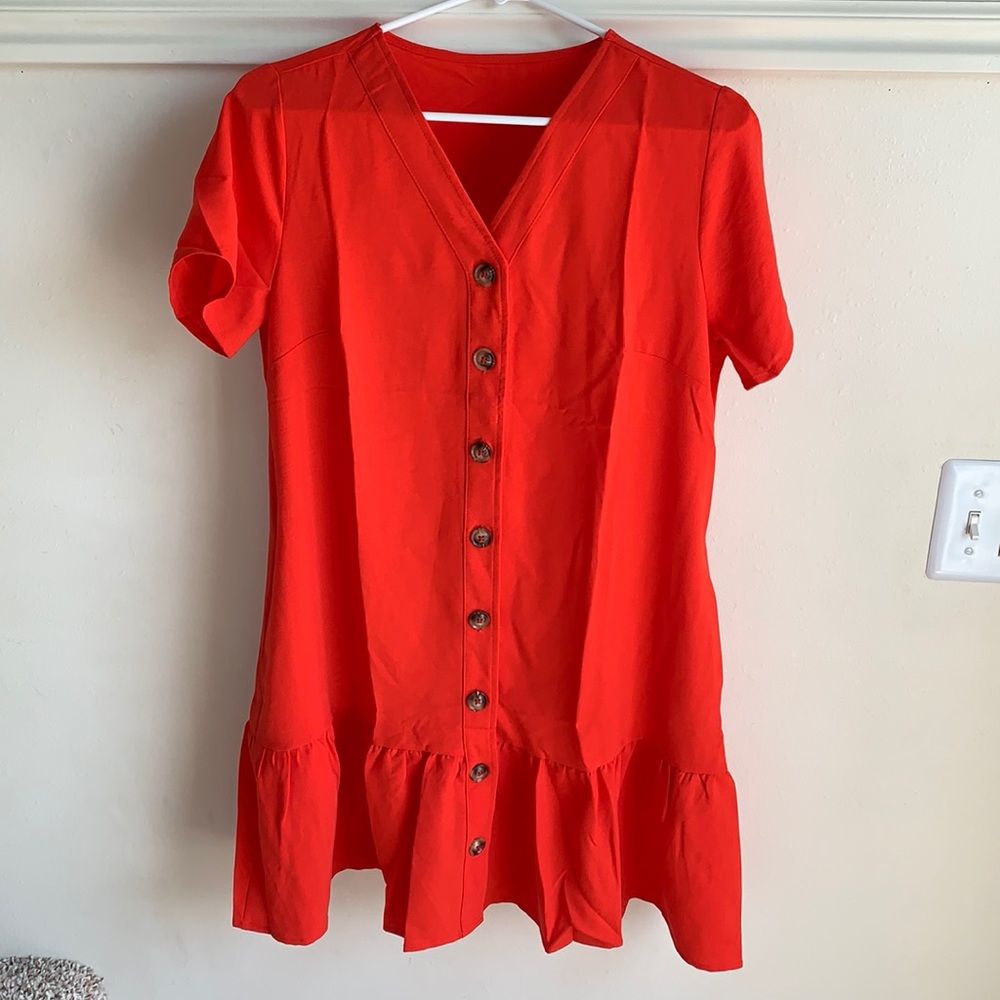 Adorable Button Down Dress